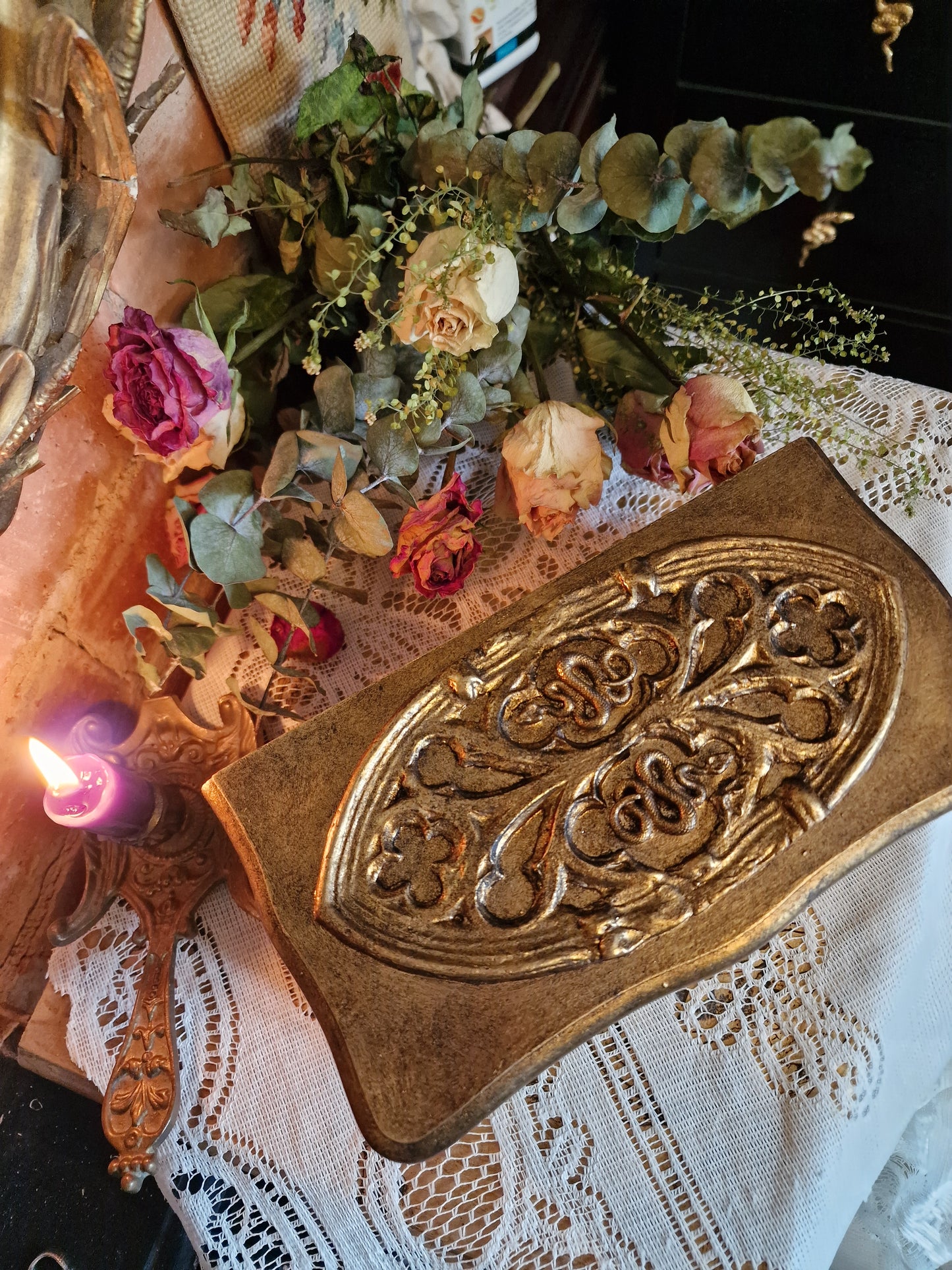 Palais Noir: Gilded Arches Jewellery Box