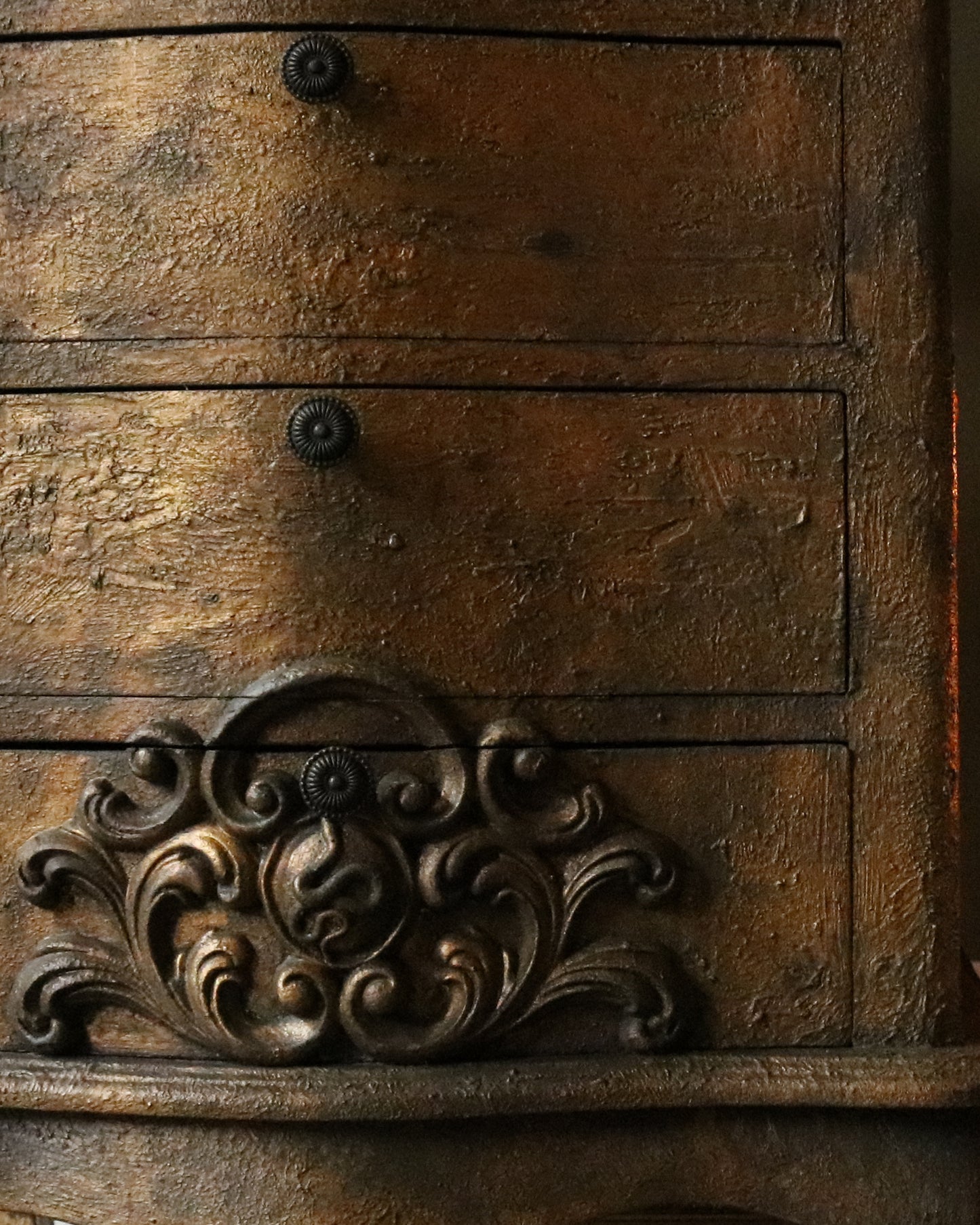 Gardens of Serpentina: Gothic Gold Cabinet