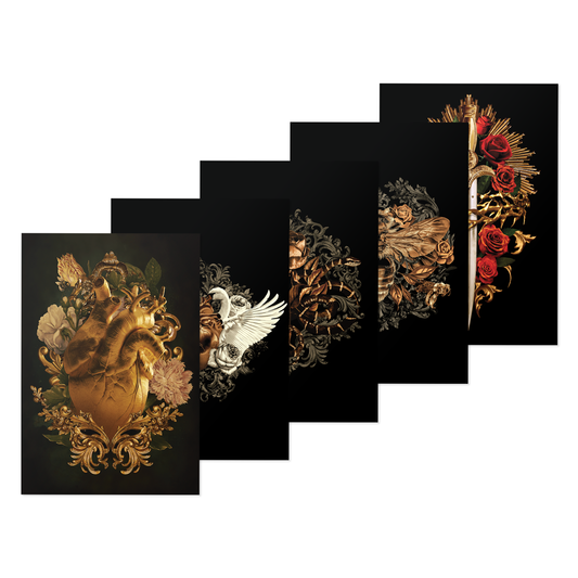 Ornate Victorian Postcard Pack